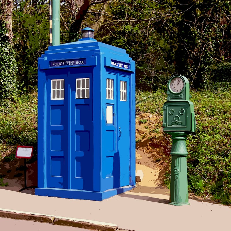 Time Travel Concept